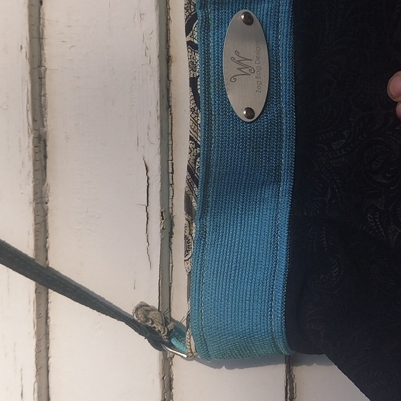 WN Zag Bag Leather Shoulder Bag - Picture 3 of 9